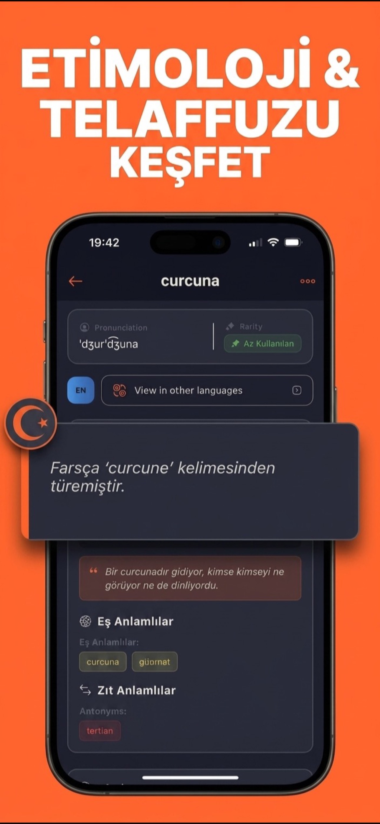 Etimoloji ve Telaffuz Keşfet